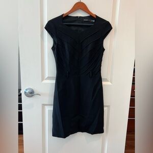 Karen Millen Dress Womens Black Sleeveless Business Casual
